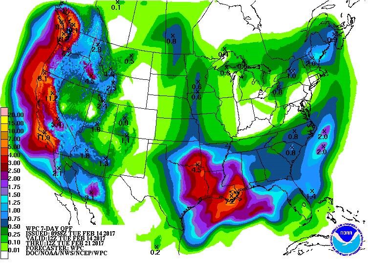 7-DAY ACCUMULATED PRECIPITATION – Feedservices Co.