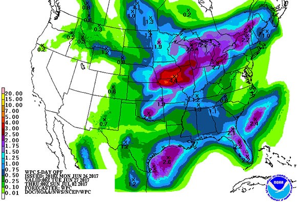 Weather map for this week - check out Texas - Feedservices Co.